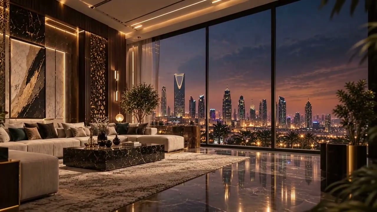 الرياض في المساء